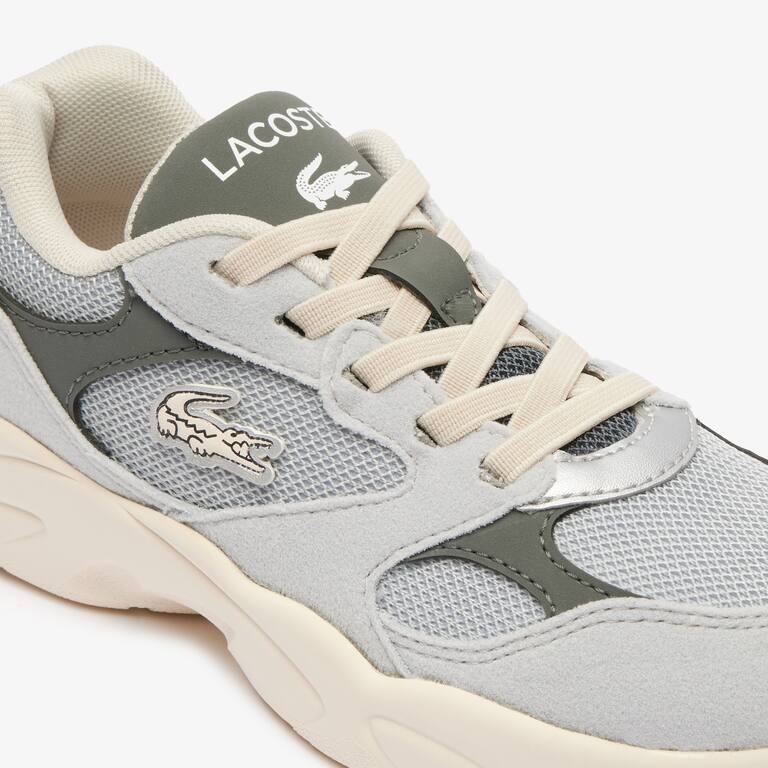 Sneakers Storm 96 Lo Vintage enfant Sneakers - Gris - Lacoste - Enfant