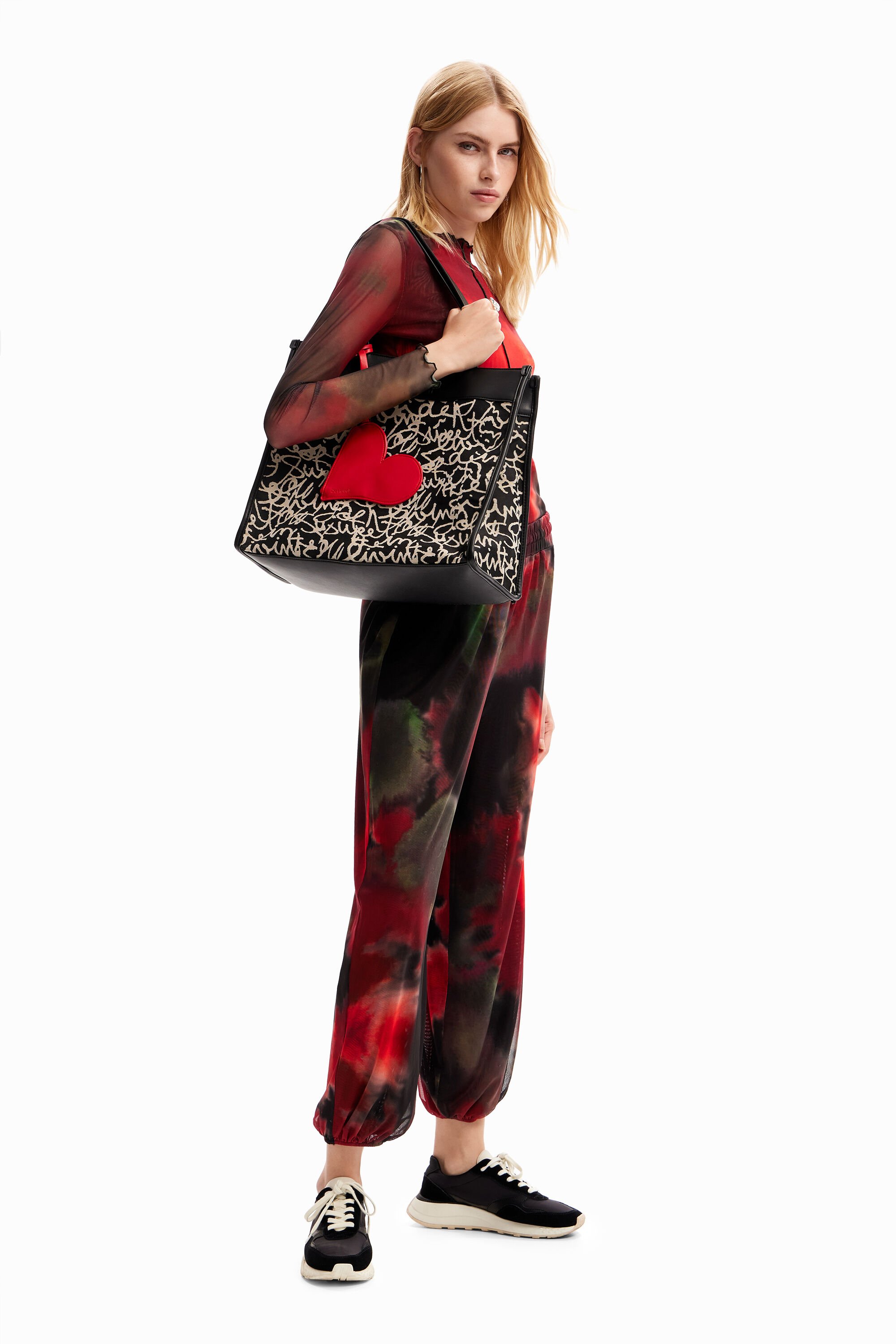 Sac shopping moyen toile