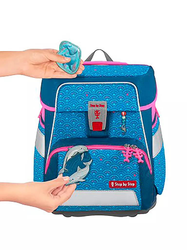 STEP BY STEP Schultaschen Set Space 5tlg  türkis