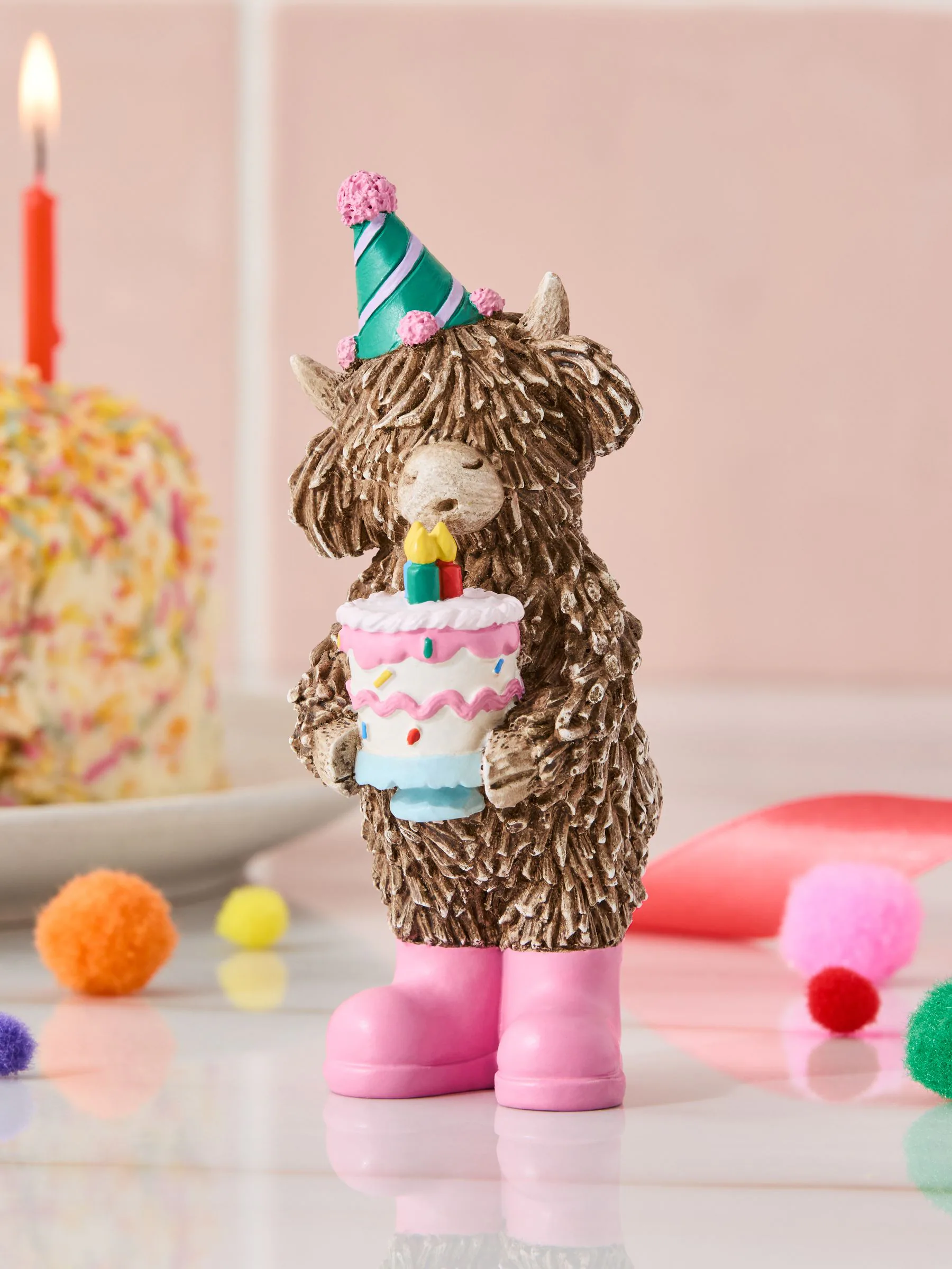 Birthday Hamish The Highland Cow Ornament