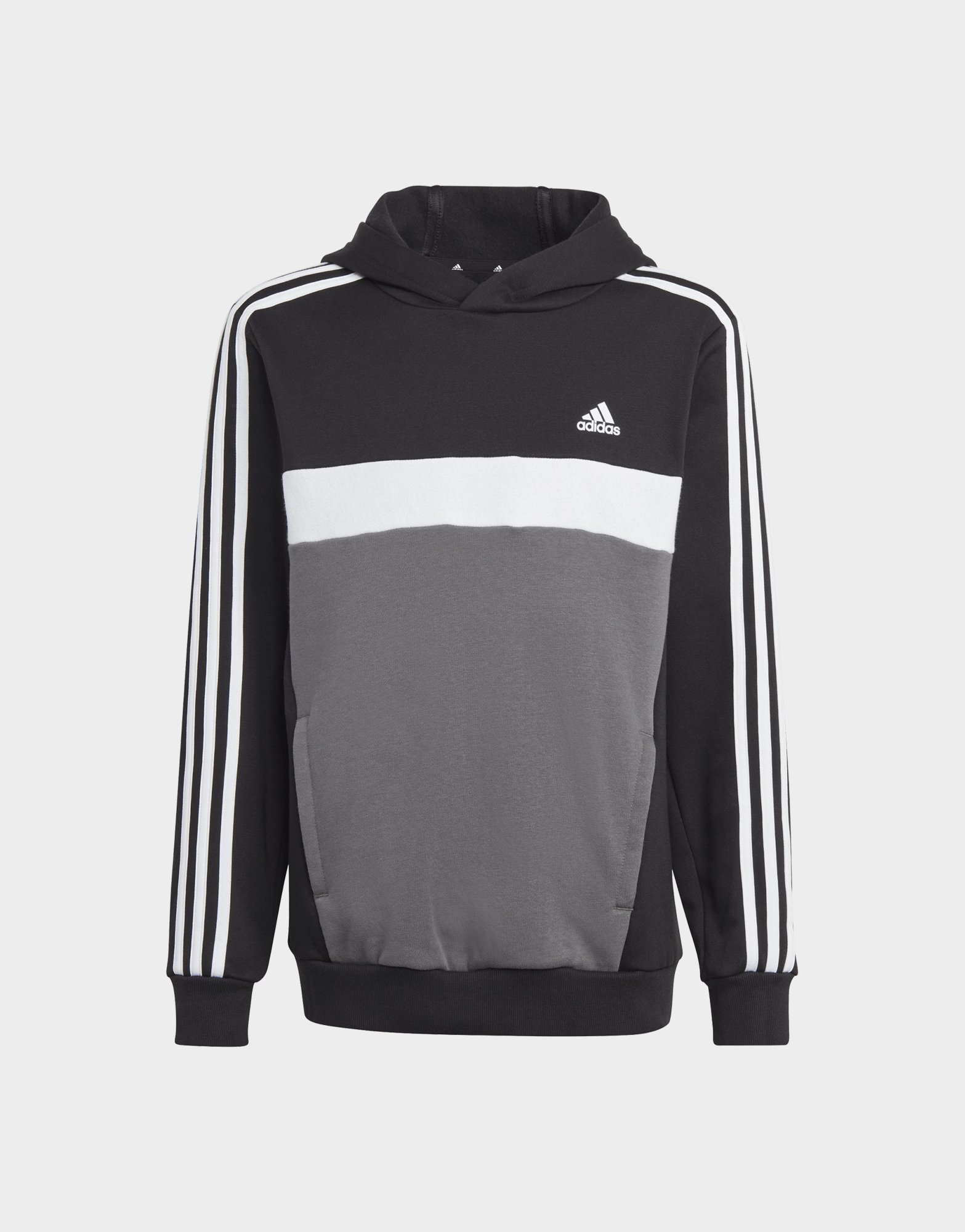 adidas Sweat-shirt à capuche molleton Tiberio 3 bandes Colorblock Enfants