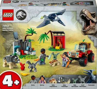 LEGO Jurassic World 76963 Dyrereservat med dinosaurunger