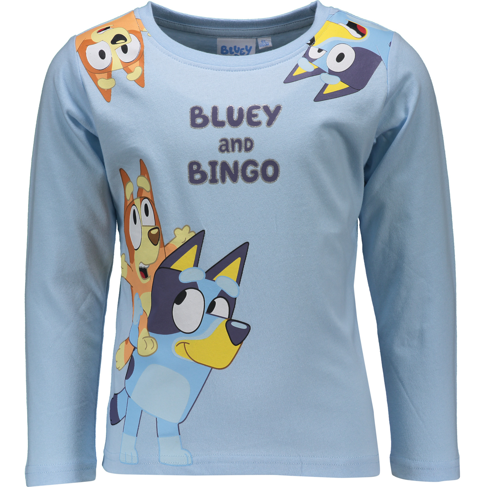 Kinder-Sweatshirt Bluey blau