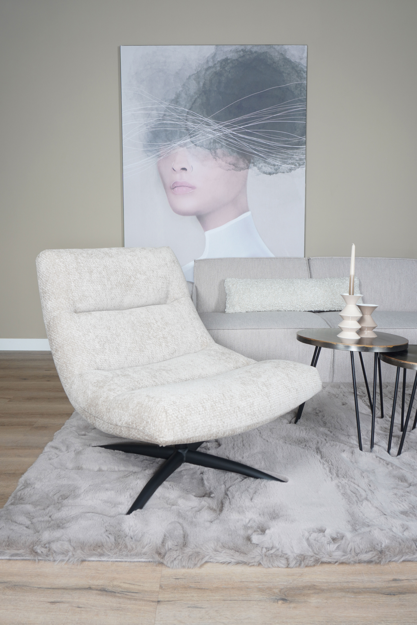 Fauteuil Quinn Clay