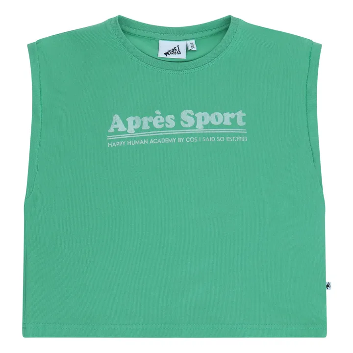 Cos I Said So Débardeur Après Sport | Vert