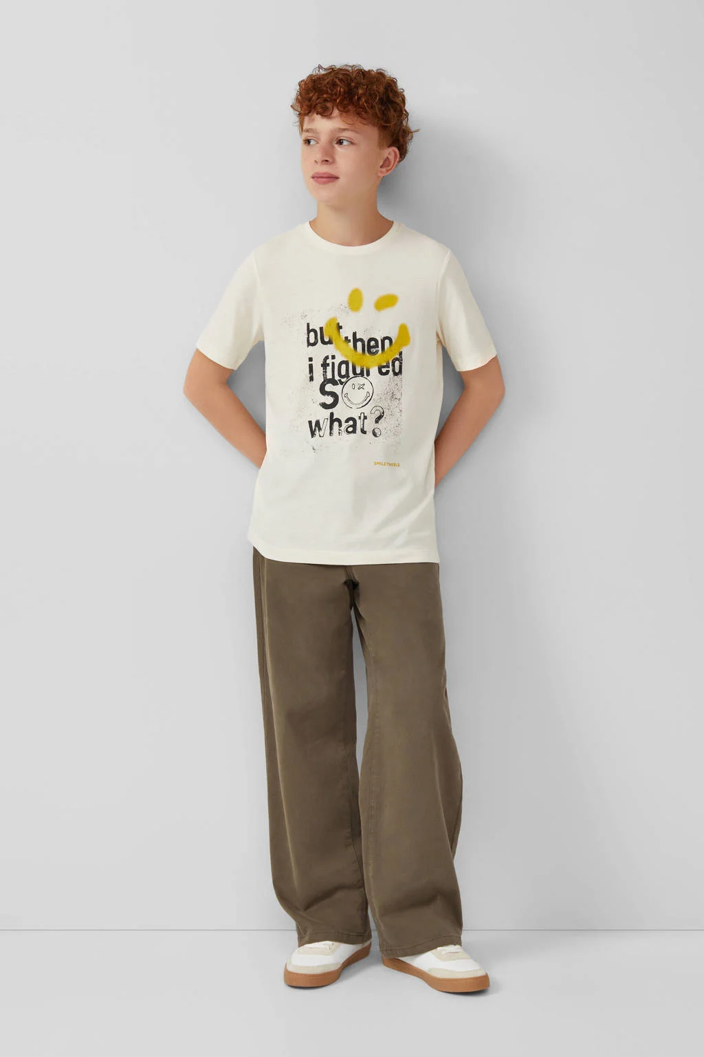 s.Oliver T-shirt lichtgrijs