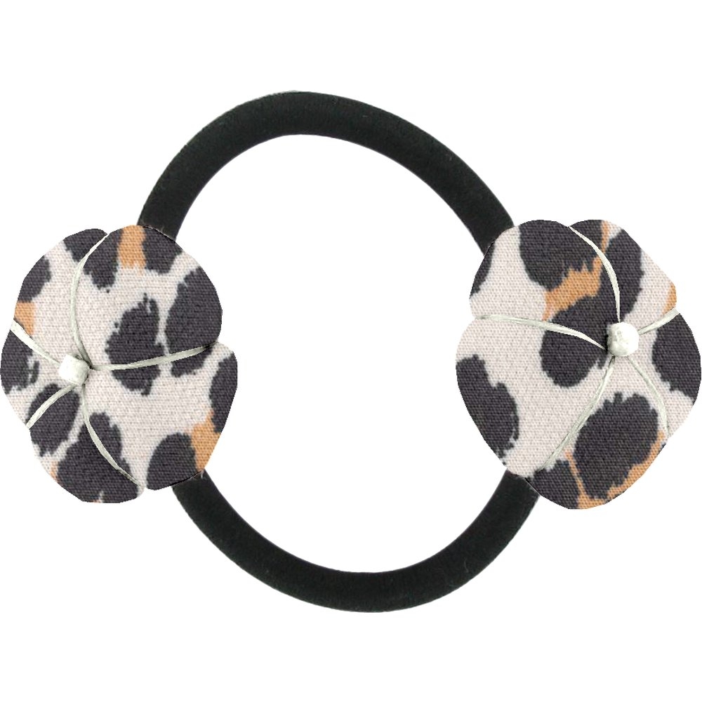 Elastique Fleur Du Japon Leopard