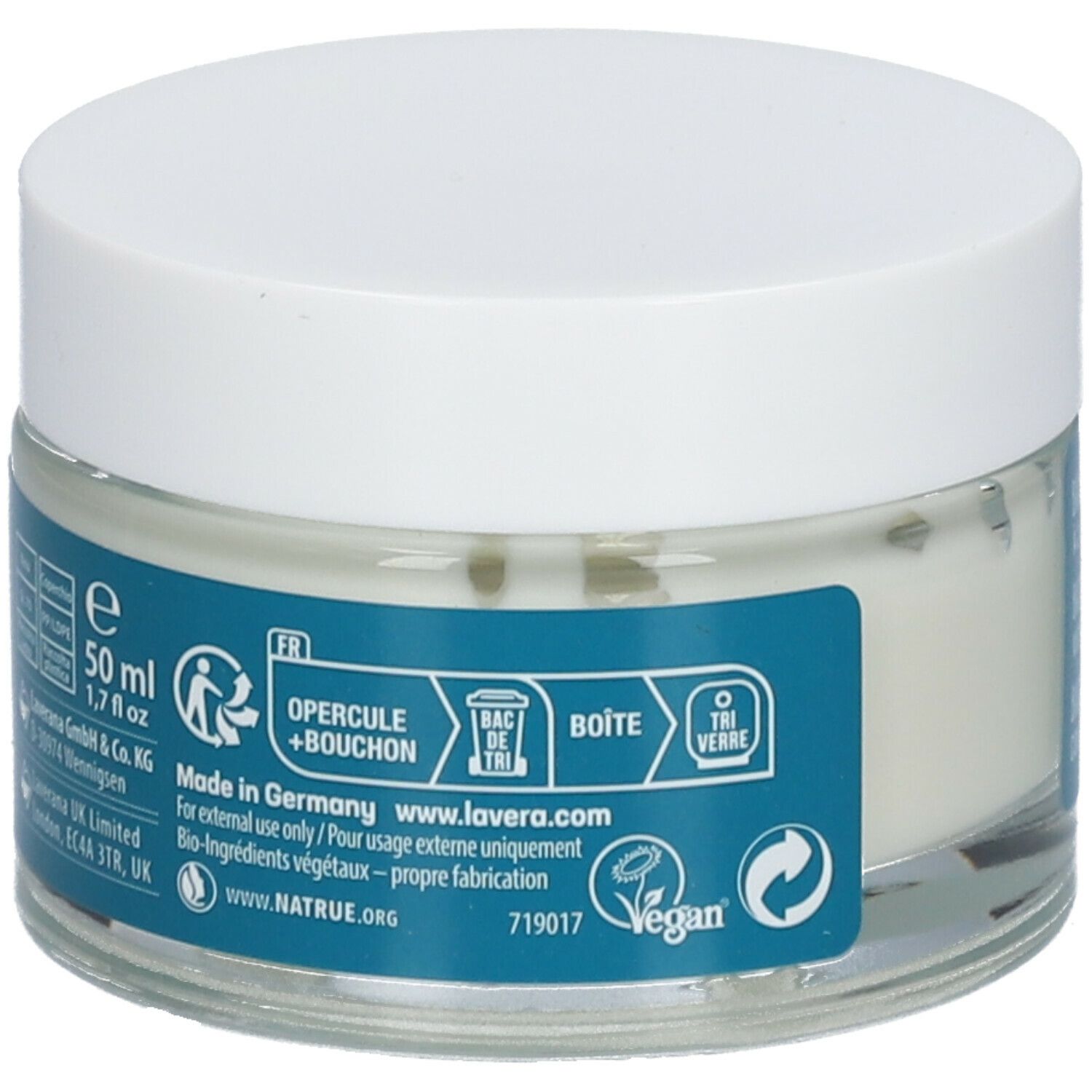 lavera BASIS SENSITIV ANTI-FALTEN NACHTCREME