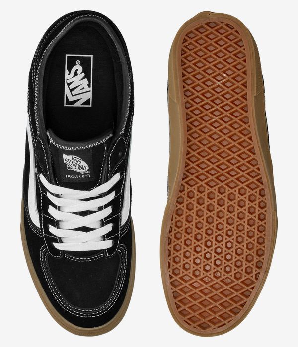 Vans Rowley Classic Schuh (black white gum)