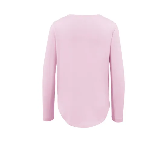 Langarm-Sportshirt, dunkelsmaragdgrün