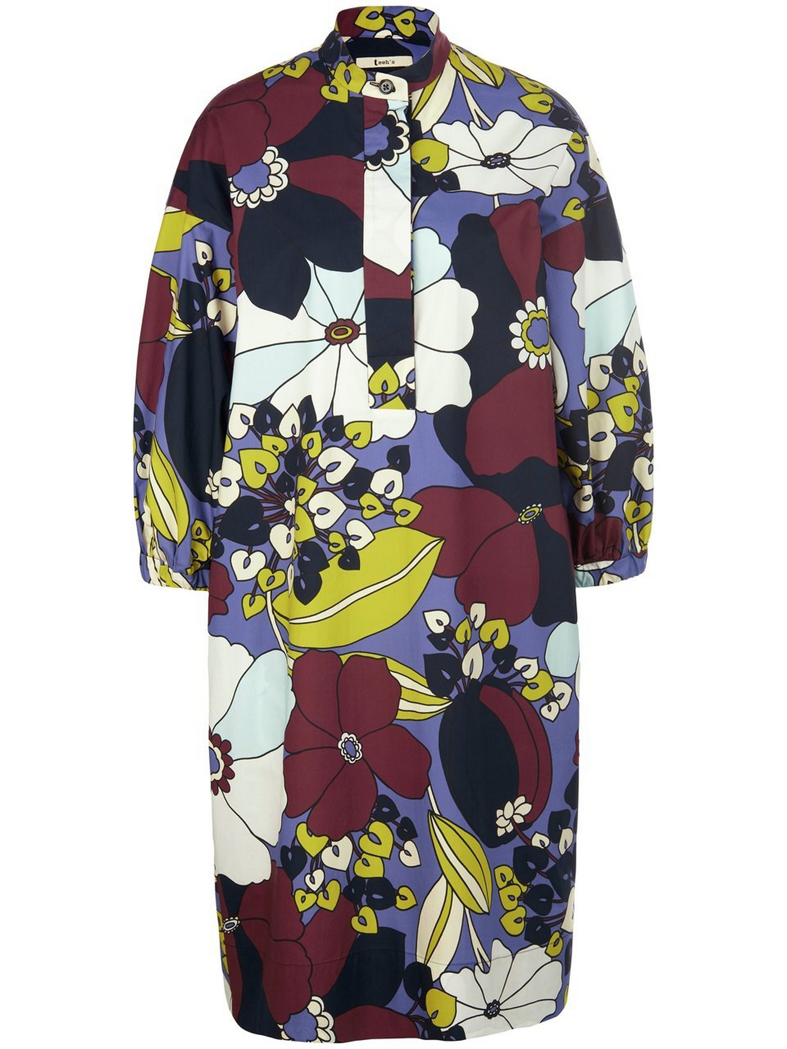 Kleid mit überschnittener Schulter