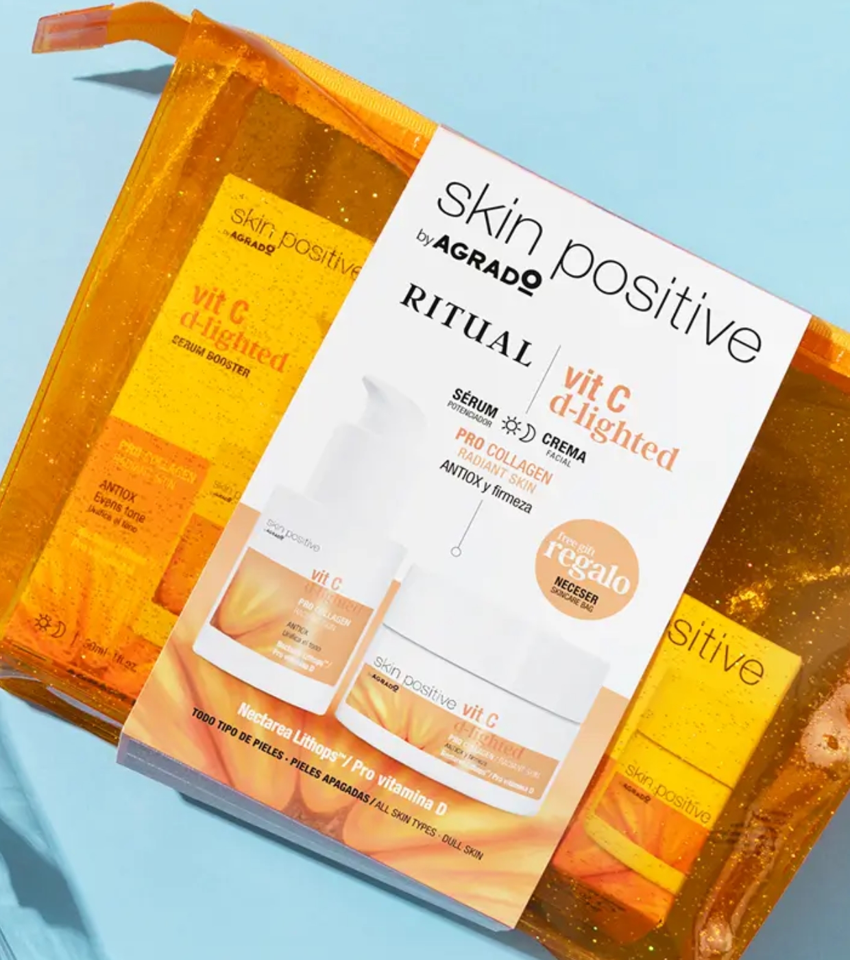 Agrado - Nécessaire Ritual Skin Positive - Vit C d-lighted