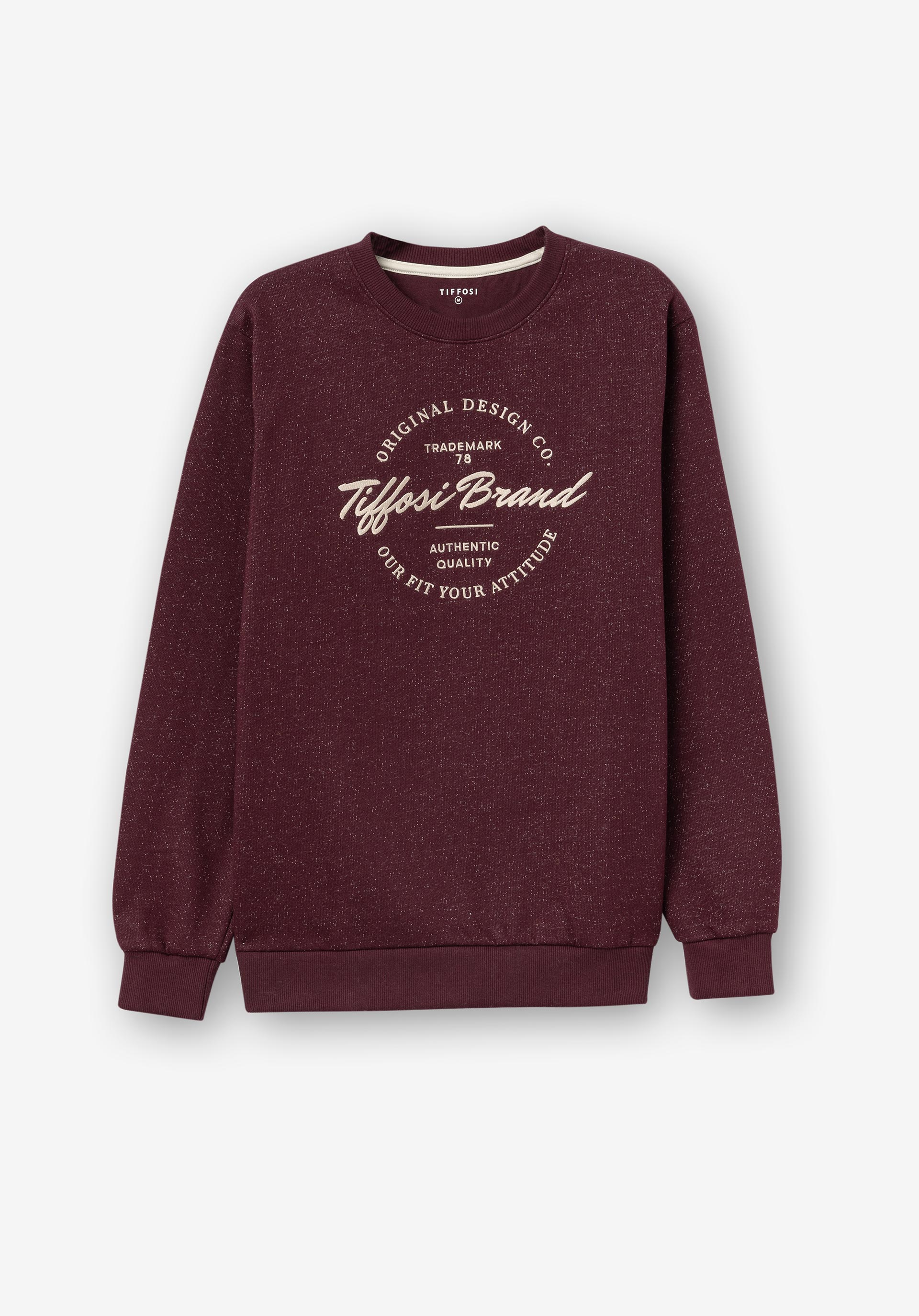 Sweatshirt com Bordado Frontal