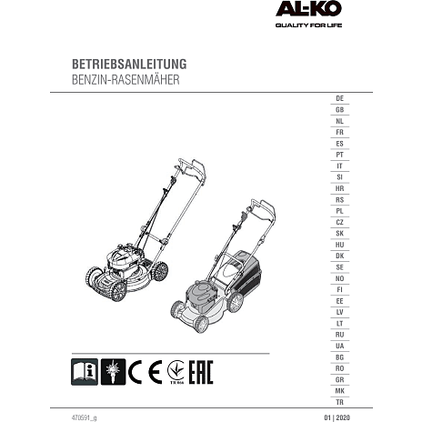 AL-KO Comfort 46.0 SP-B plæneklipper