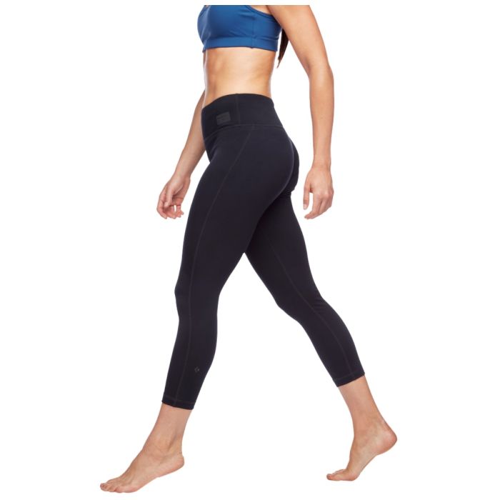 Black Diamond Dame Lange tights Rise Tights Sort