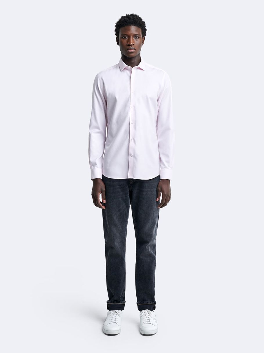 Chemise slim unie