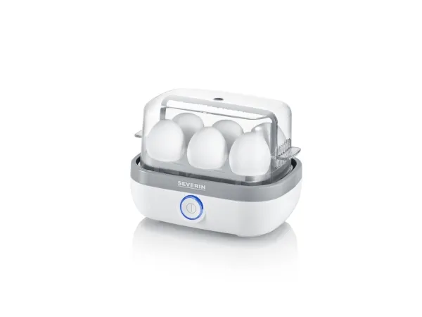SEVERIN EK 3164 - Æggekoger - 420 W - hvid/grå