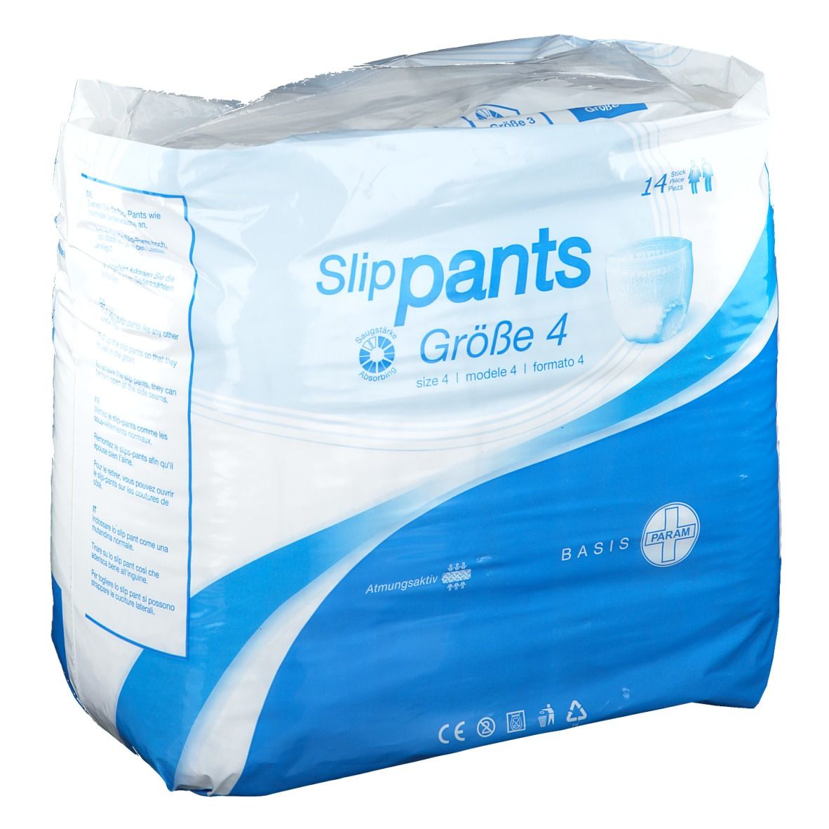 PARAM slip-Pants Basis Größe 4