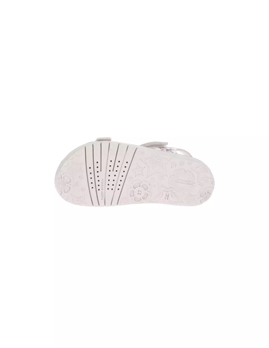 GEOX J15EAB - Sandales & nu-pieds WHITEFUCHSIA