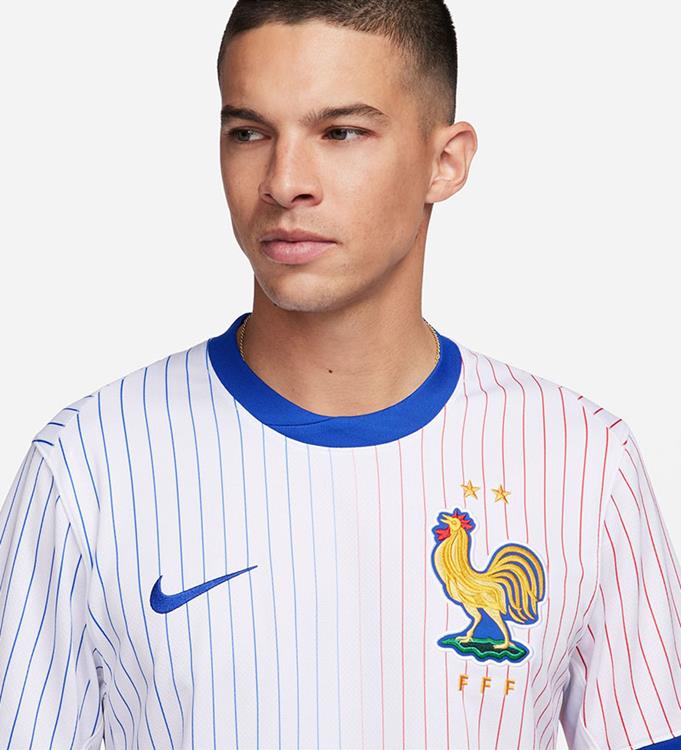 Nike Men Dri-Fit Voetbaltop Frankrijk 2024