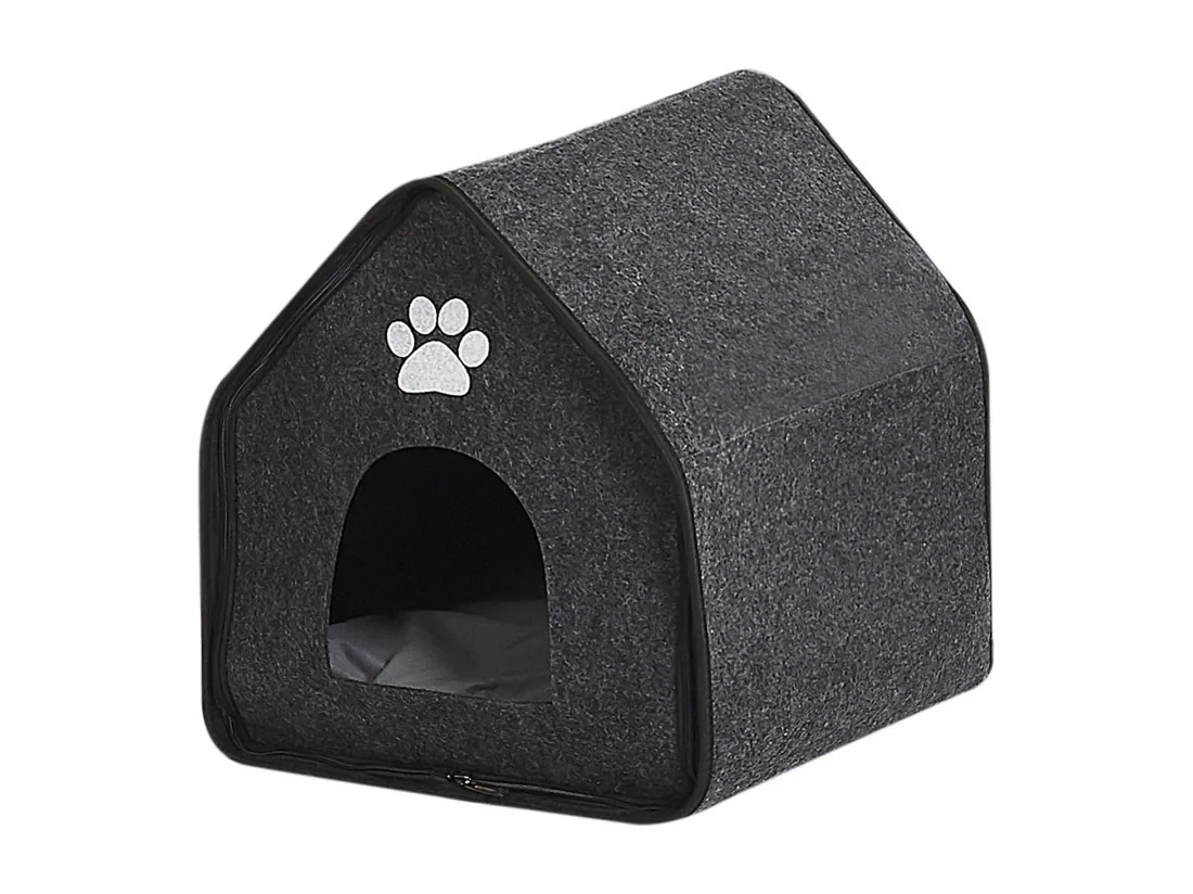 Lit pour animal JANGI Filz Gris foncé