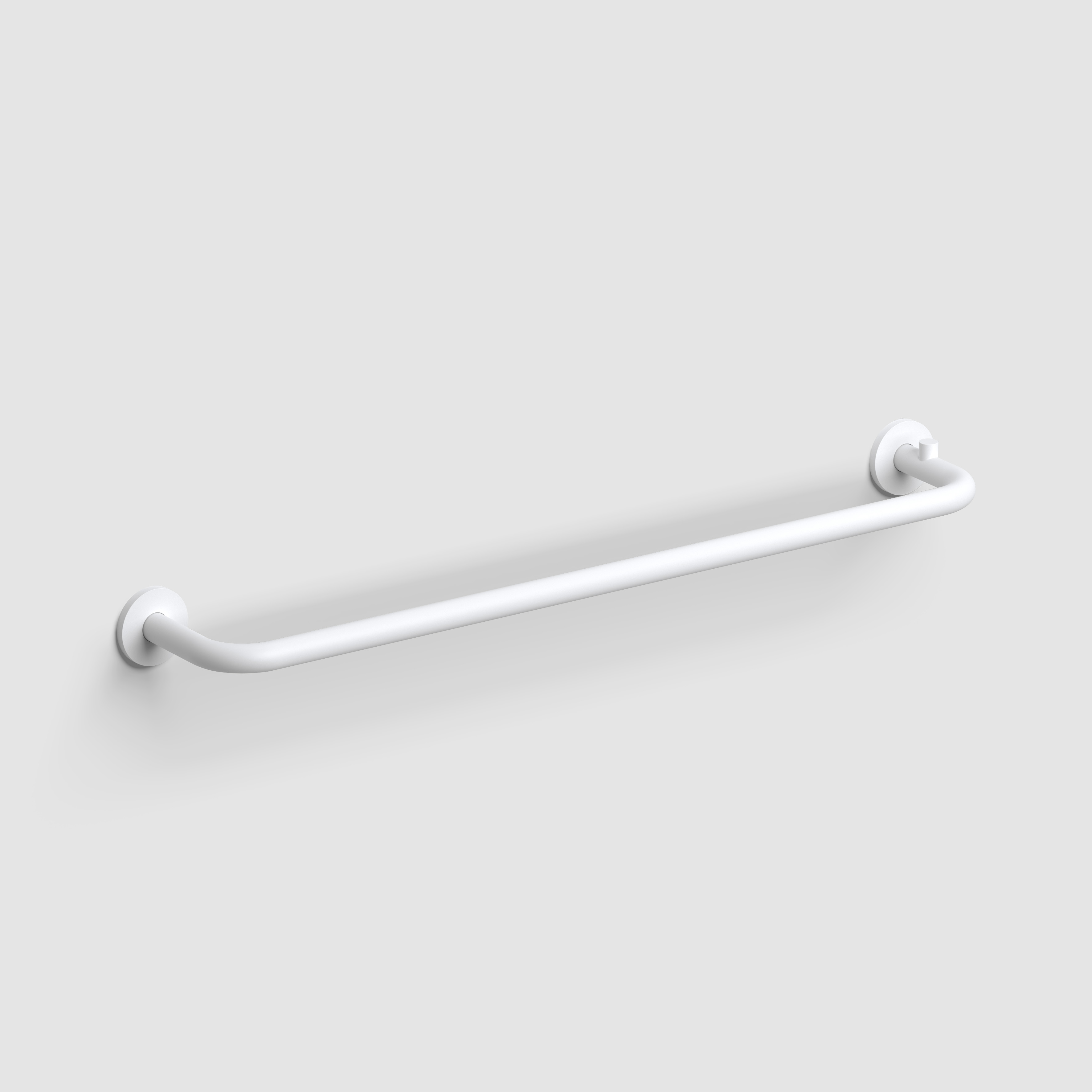Clou Kaldur handdoekhouder 45cm wit mat