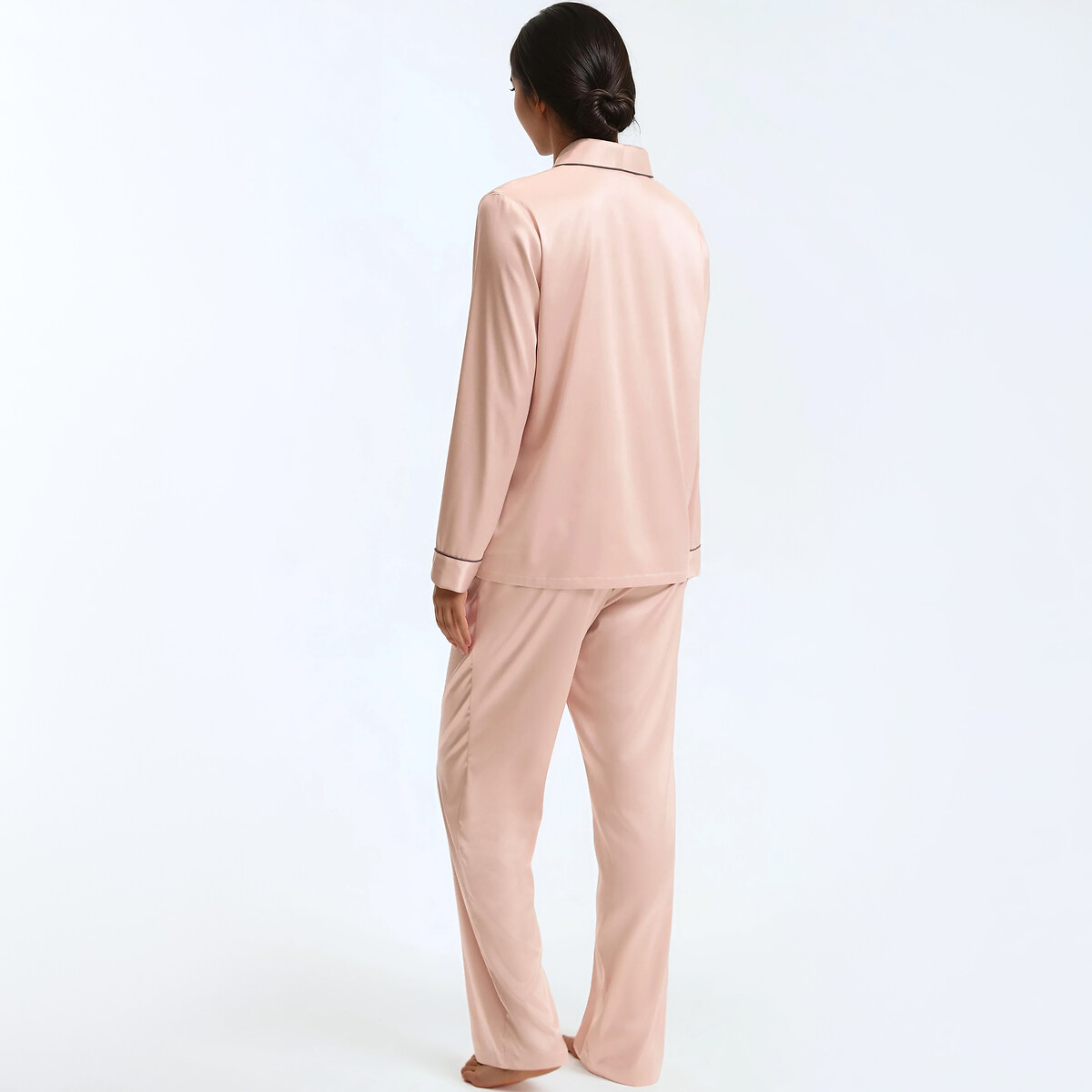 ANNE WEYBURN<br>Pijama de cetim, Signature