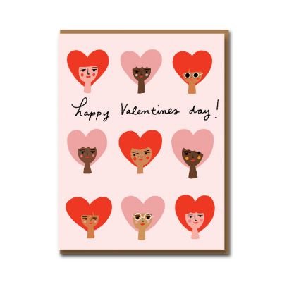Happy Valentines Faces