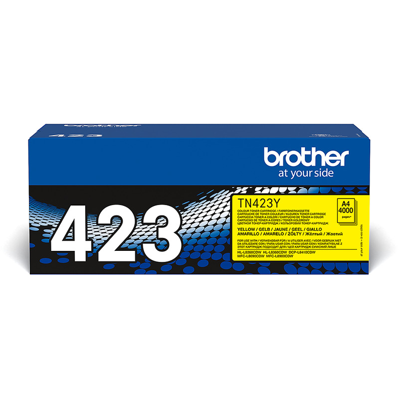 Brother TN-423Y Toner, gelb