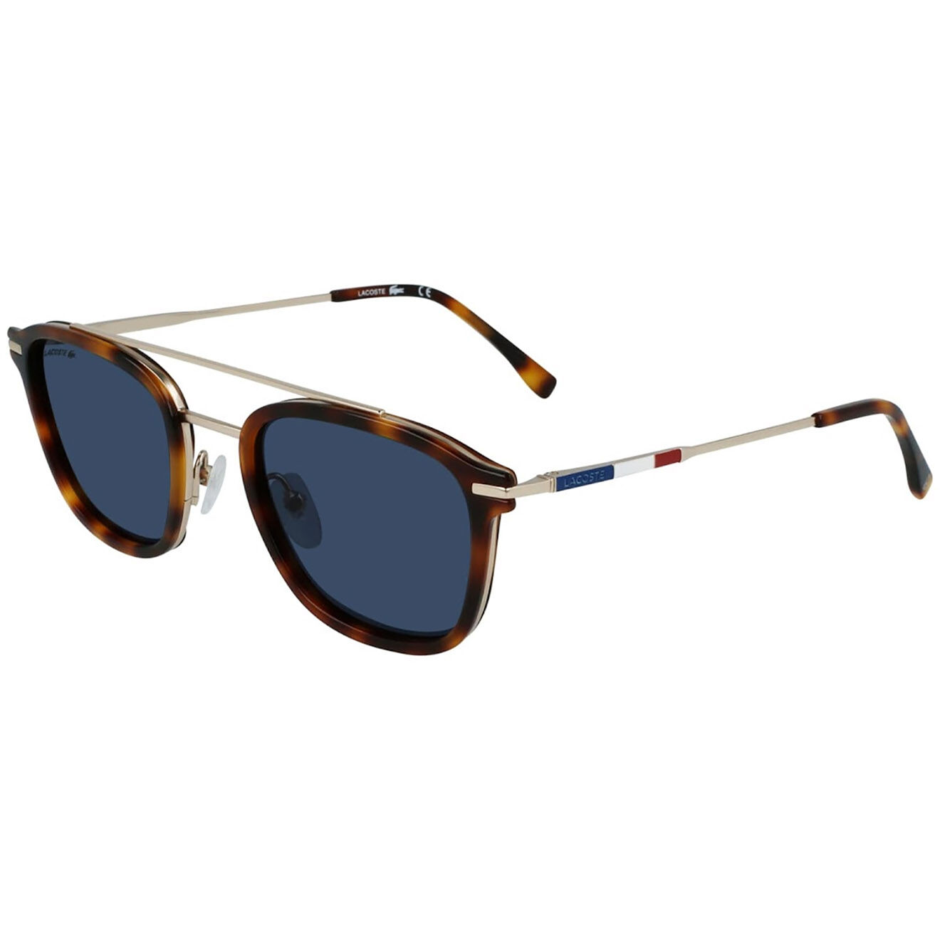 Lacoste Lunettes de soleil Homme dorées
