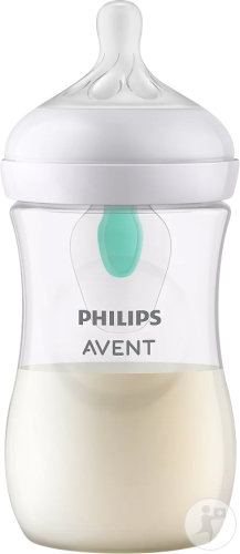 Philips Avent Natural Response Biberon 260ml Valve Airfree +1 Mois Débit 3 1 Pièce (SCY673/01)