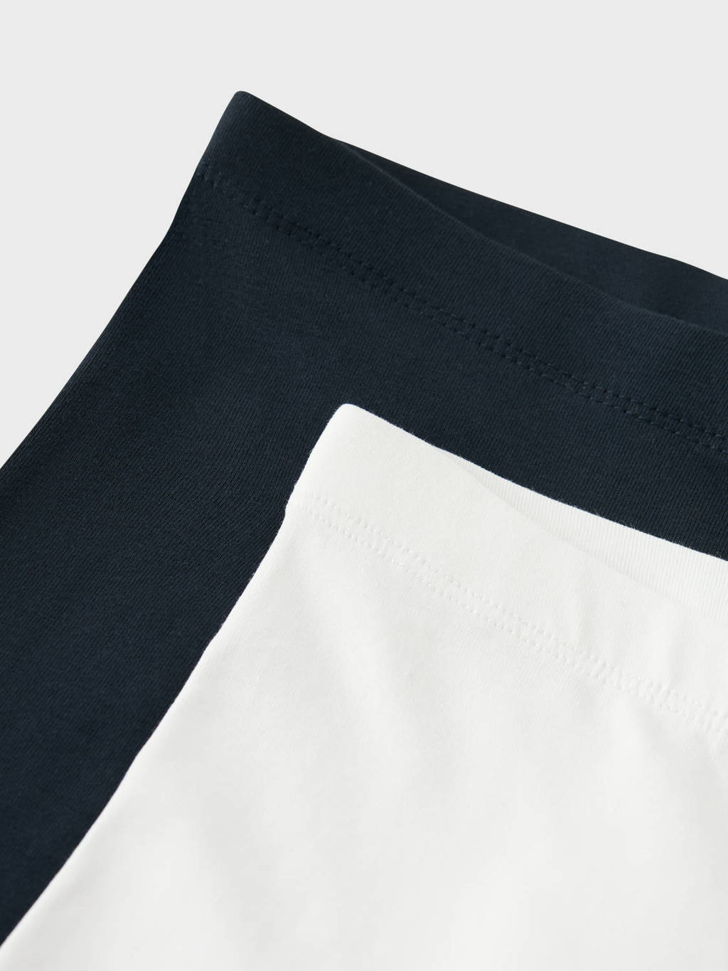 NAME IT caprilegging NKFVIVIAN - set van 2 wit/donkerblauw
