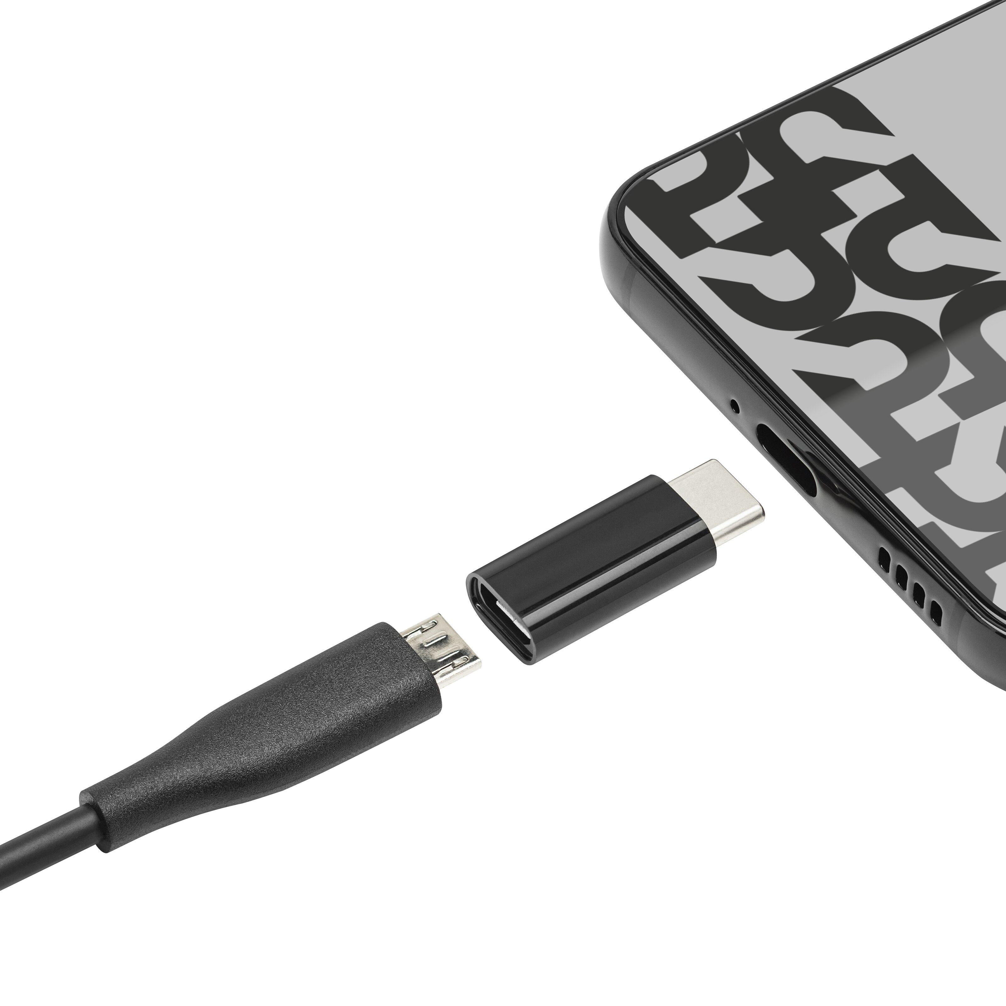 Plexgear Adapter Micro-USB til USB-C