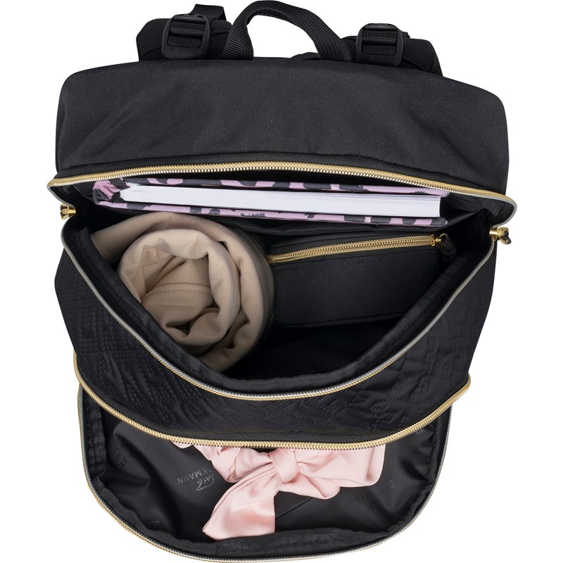 Beckmann<br>Skoletaske Sport Jr Black Gold