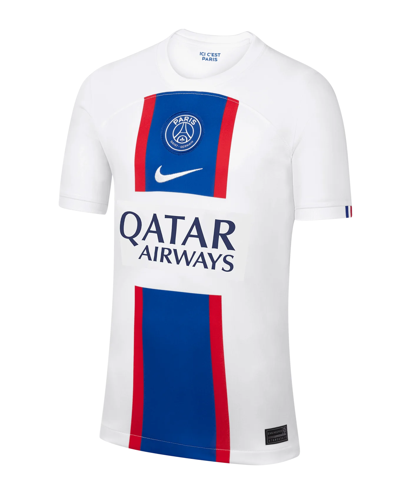 Nike Paris St. Germain Trikot 3rd 2022/2023 Kids Weiss F101