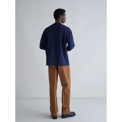Woodbird Hanes T-shirt, Navy, M