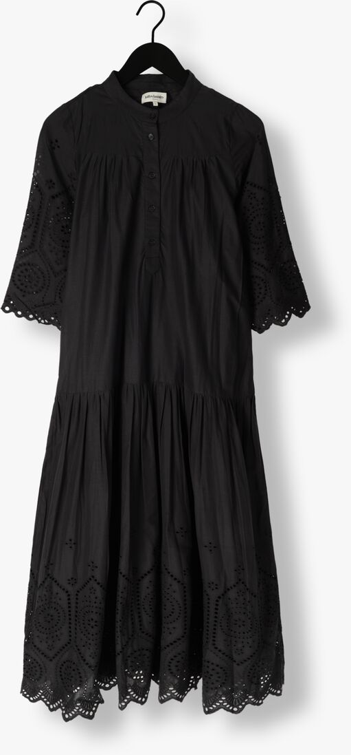 LOLLYS LAUNDRY zwarte lollys laundry maxi jurk timorll midi dress ss