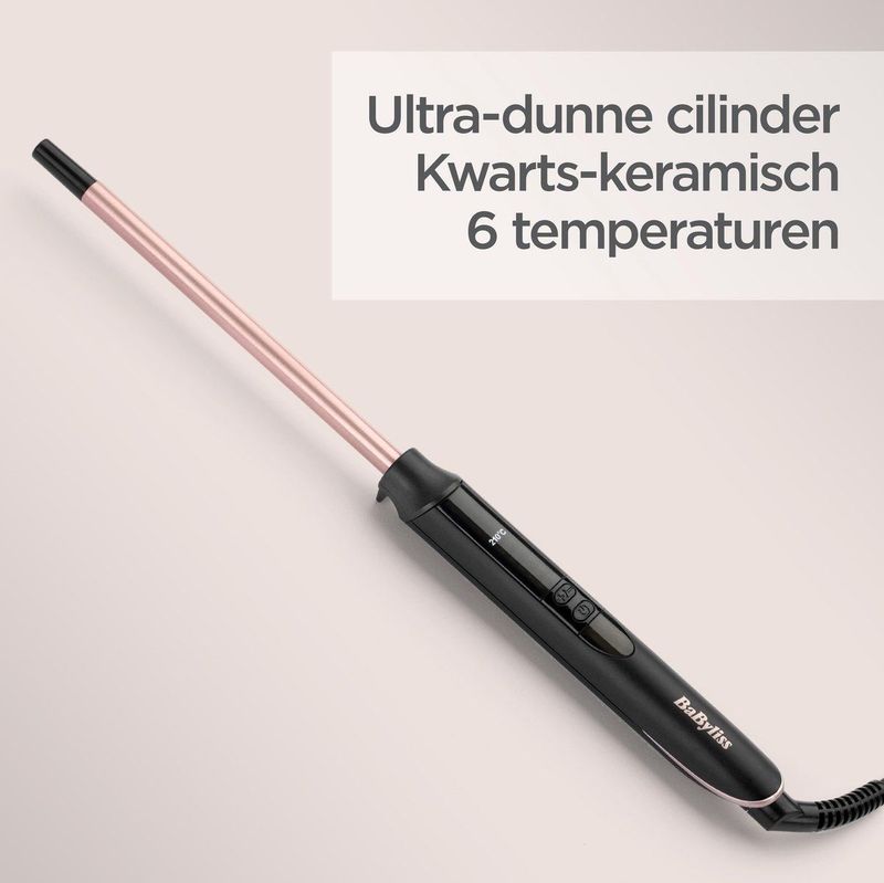 BaByliss - C449E - Krultang - 10mm - Extra Lange - Temperatuur 160-210
