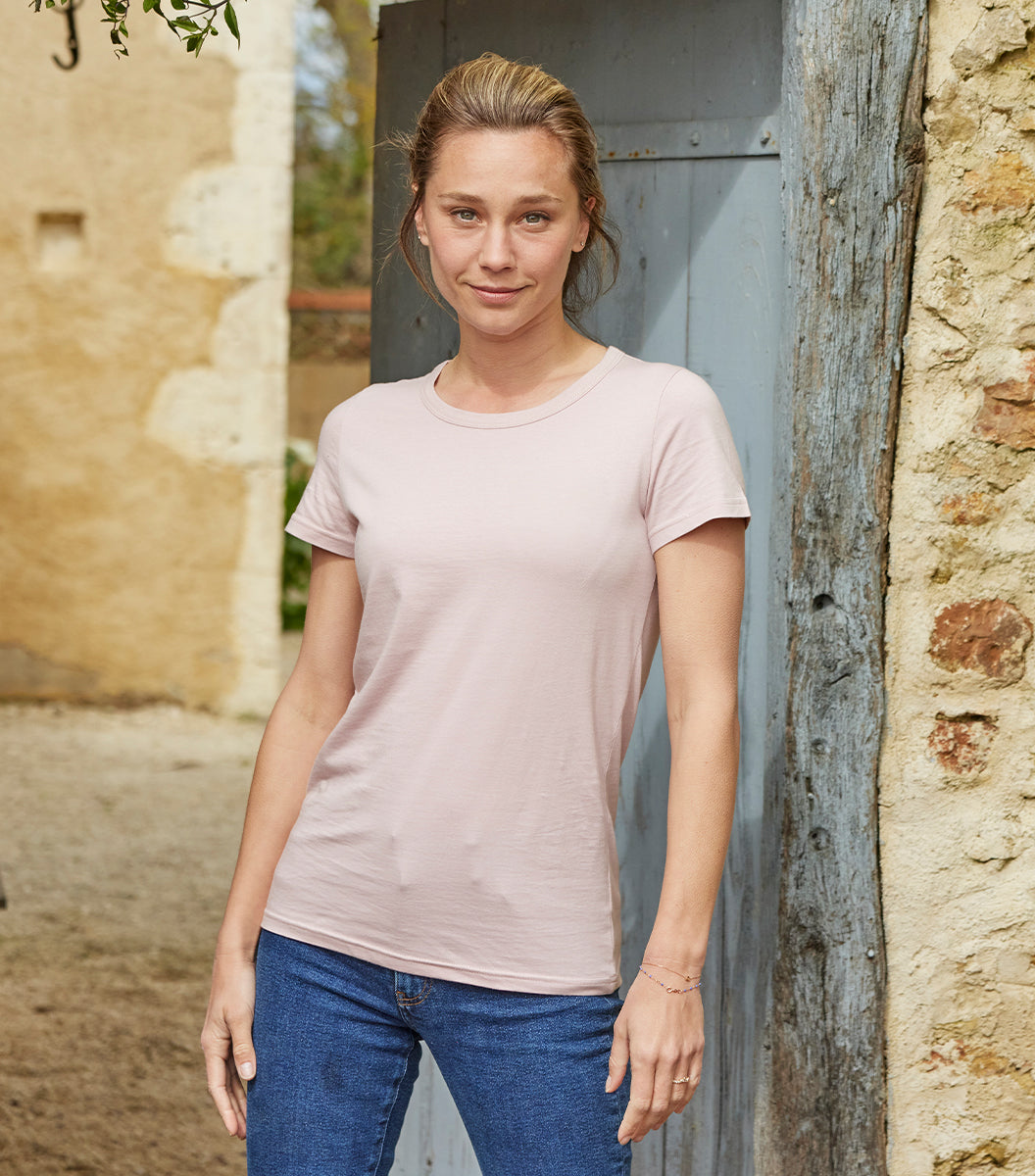T-shirt Femme Rose - Intemporel
