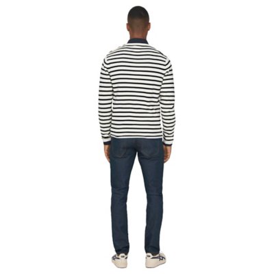 Sweatshirt homme Onskalby Reg 12 Stripe Knit Noos ONLY AND SONS