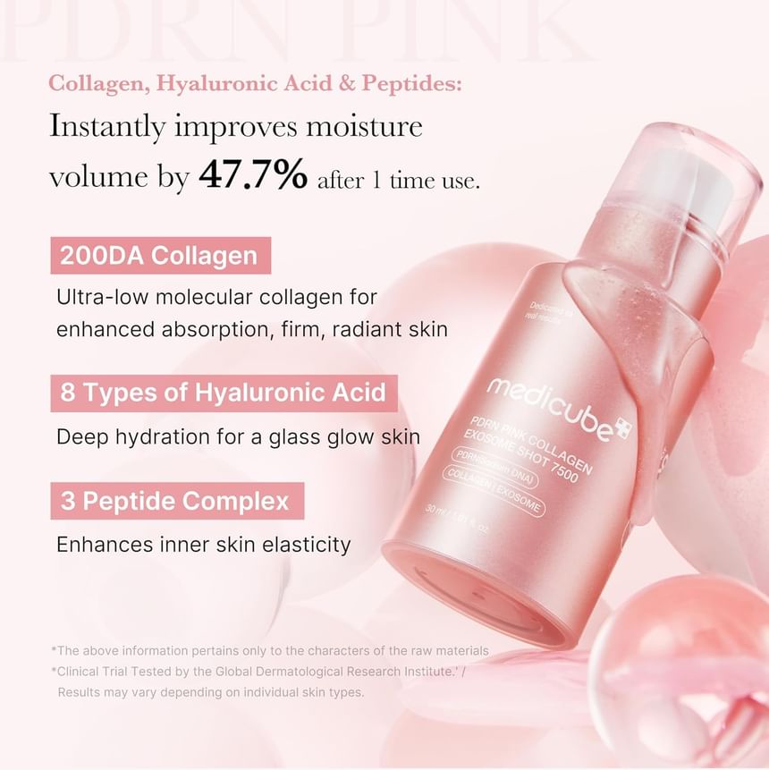 medicube - PDRN Pink Collagen Exosome Shot Serum 2000
