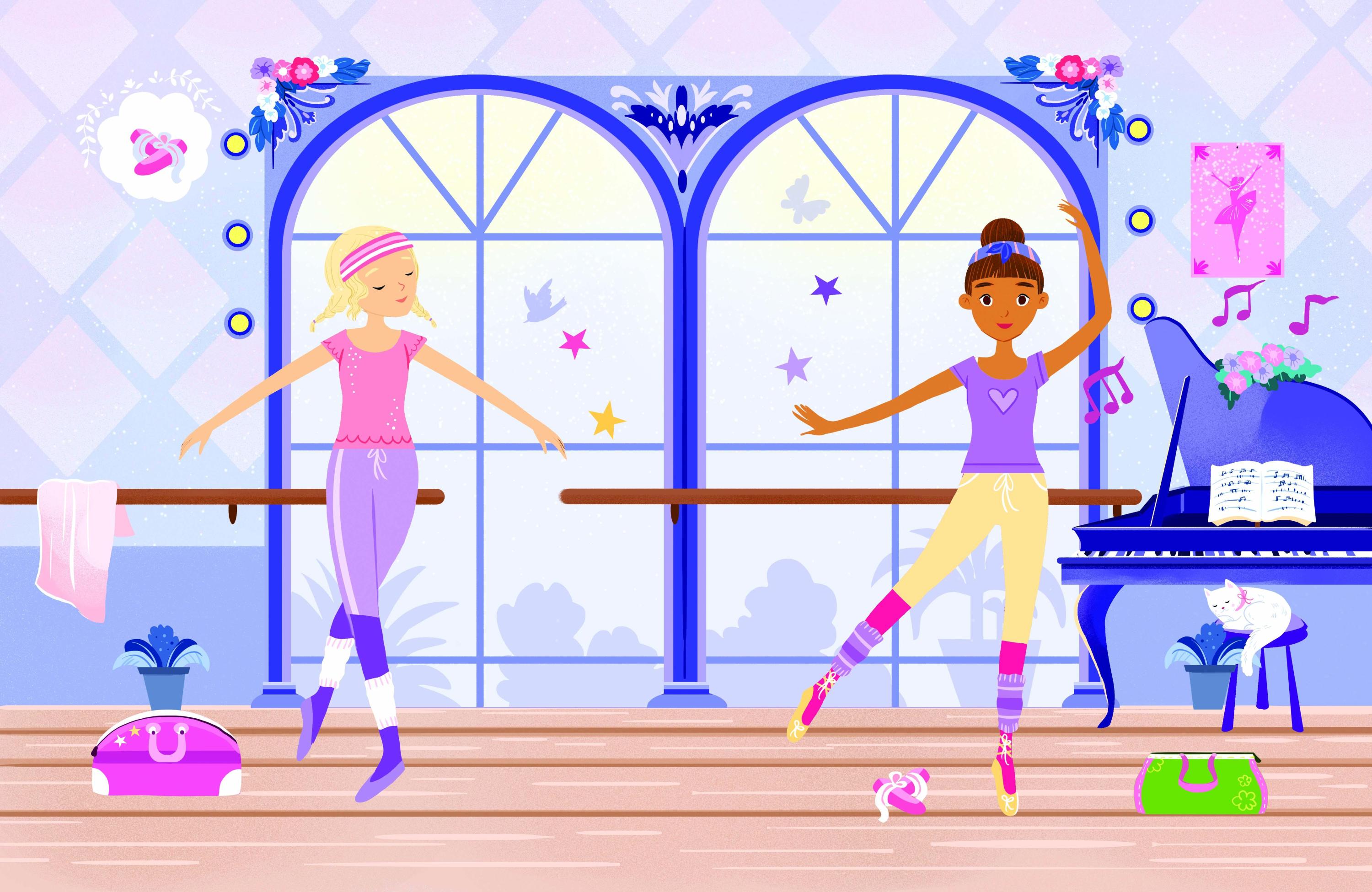 Ballerina (Mein glitzerndes Stickerbuch)