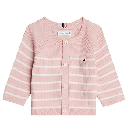 Tommy Hilfiger Gave?ske - Cardigan/Bukser - Strik - Soft Rose St