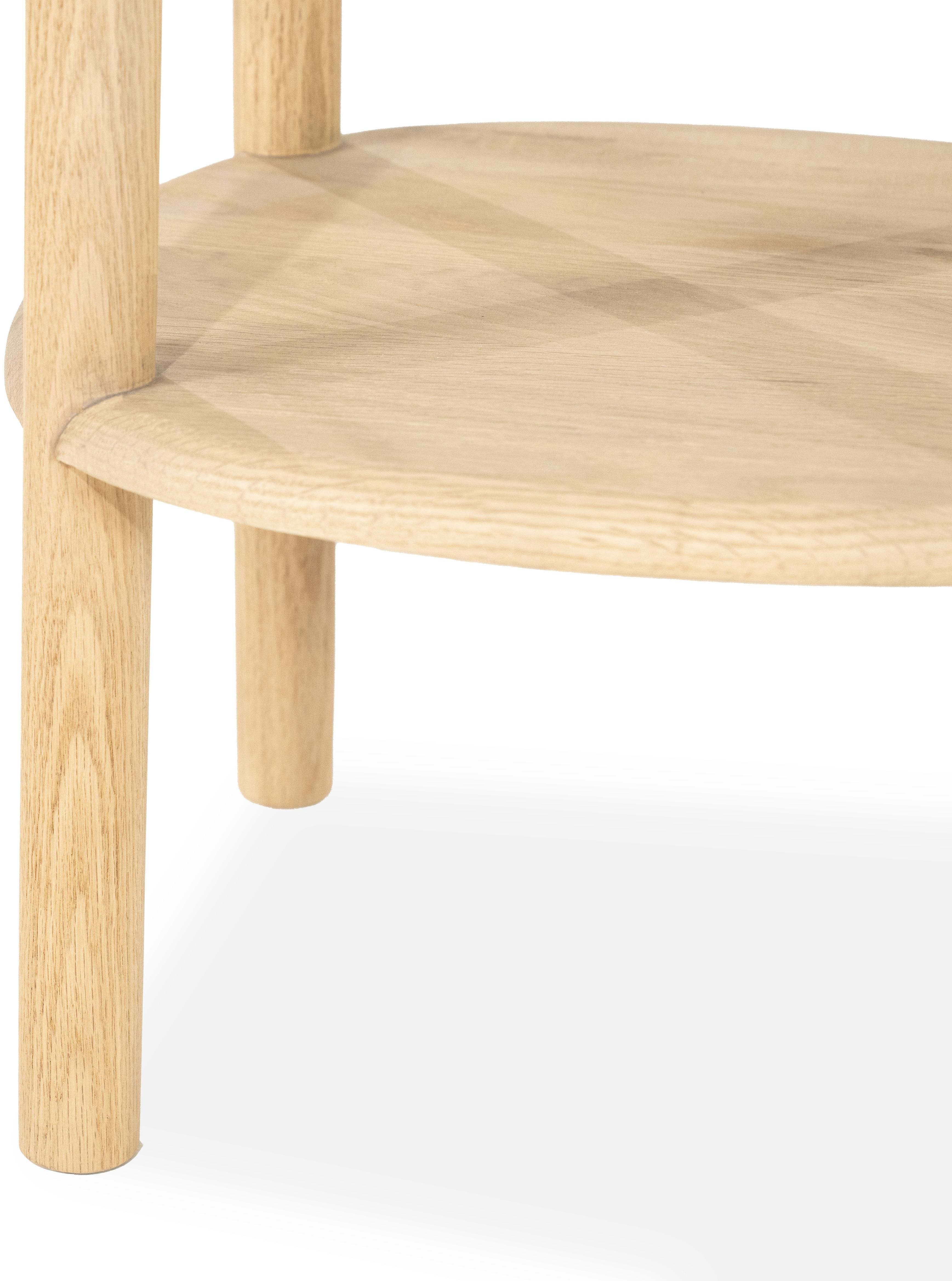 Bijzettafel Naturel 96522 Cleo B50 x D45 x H50 cm