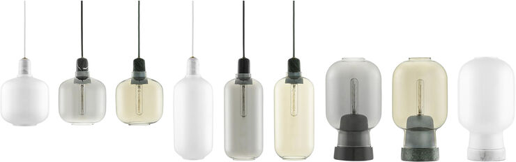 Normann Copenhagen Amp lille hvid Hvid