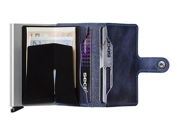 Secrid Mini Wallet Vintage Blue