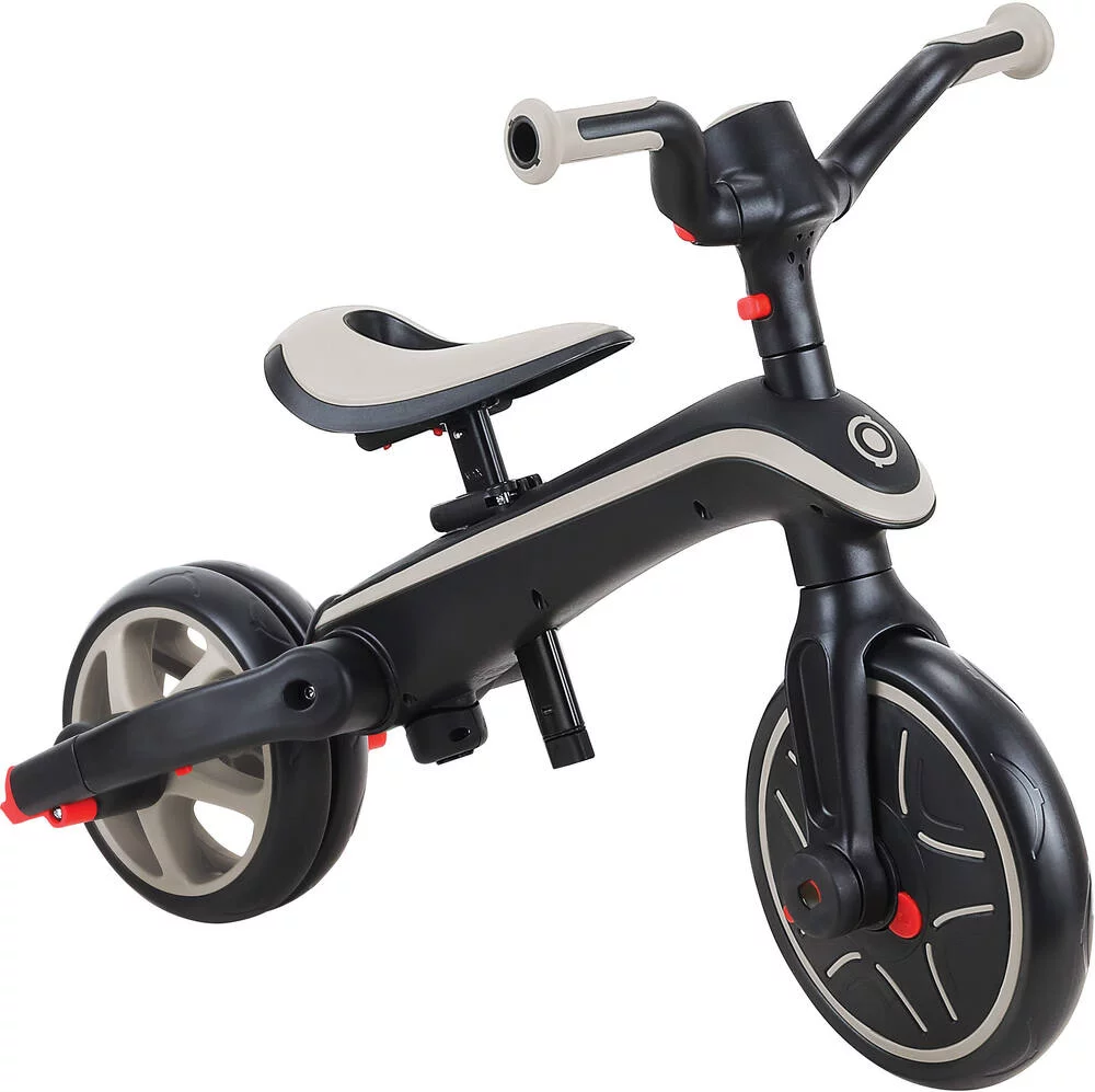 TRICYCLE EXPLORER 4-EN-1 EVOLUTIF ET PLIABLE - TAUPE