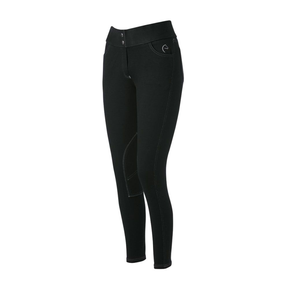 Equitheme PULL-ON - Pantalon Femme noir