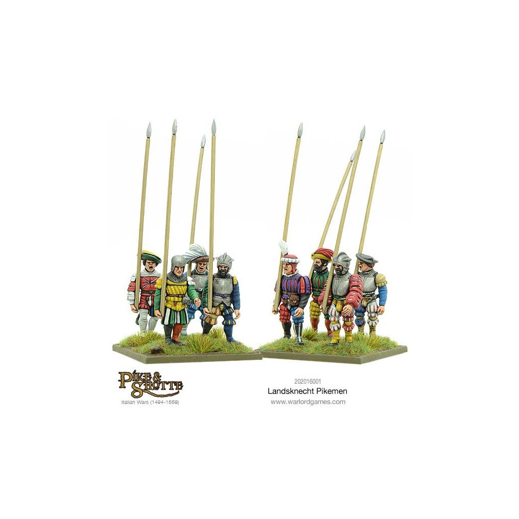 Pike & Shotte - Landsknechts Pikemen