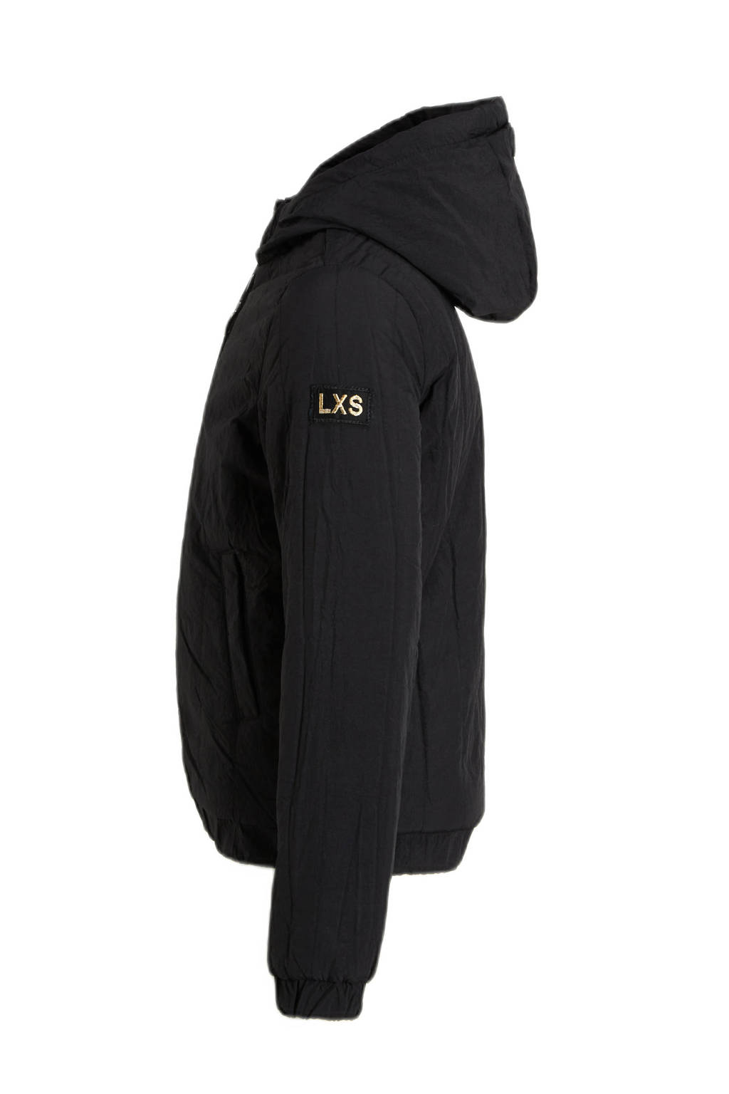 LOOXS reversible imitatiebont winterjas met panterprint bruin/zwart